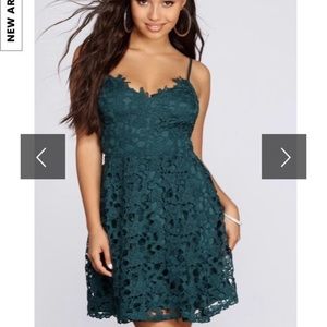 Windsor hunter green dress